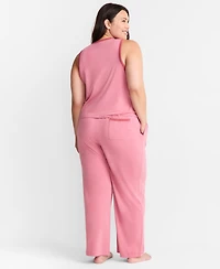 State of Day Women's Solid Knit Tank Pajama Set, Xs-3X, Macy's Exclusive