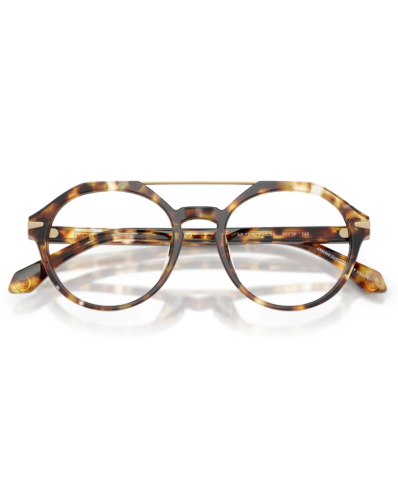 Giorgio Armani Men's Round Eyeglasses