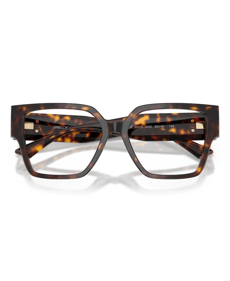 Jimmy Choo Women's Square Eyeglasses, JC3032B