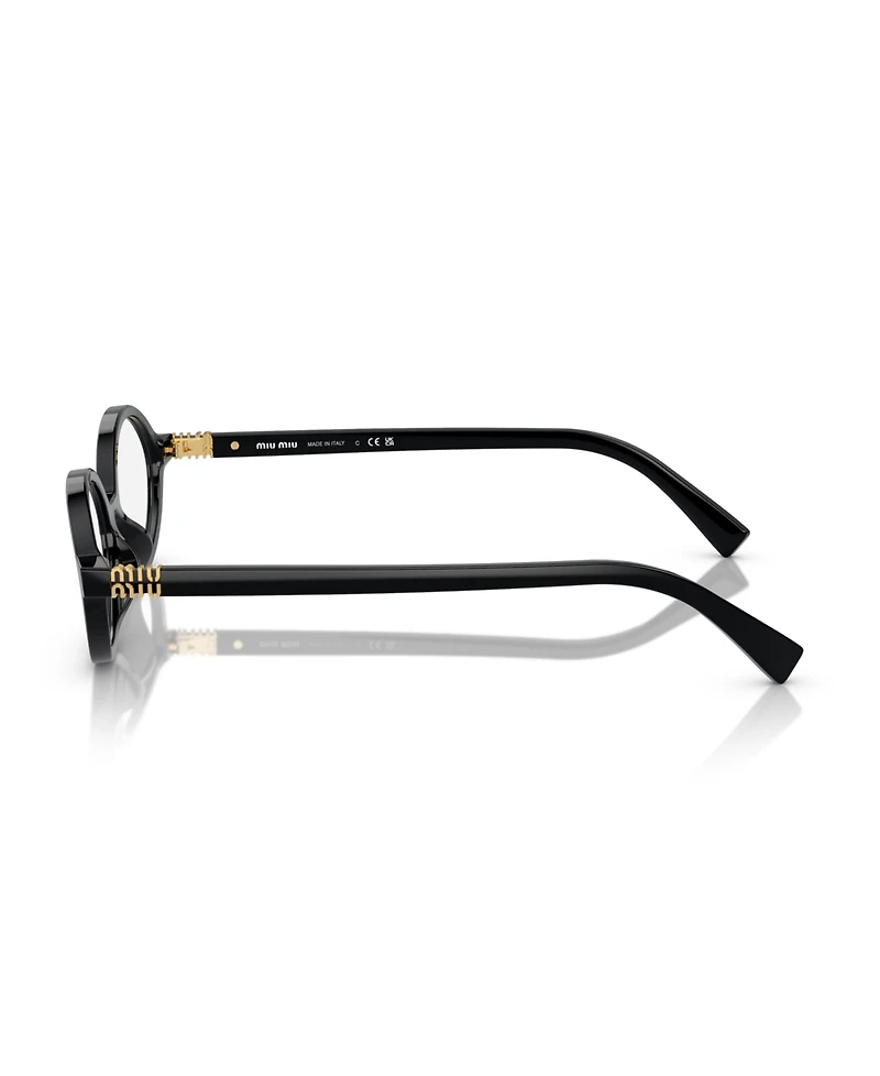 Miu Women's Narrow Eyeglasses, Mu 01XV