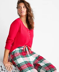State of Day Women's Flannel Pajama Pants, Xs-3X, Macy's Exclusive