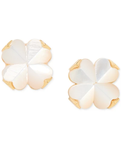 kate Spade new york Gold-Tone Flower Stud Earrings