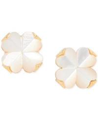 kate Spade new york Gold-Tone Flower Stud Earrings
