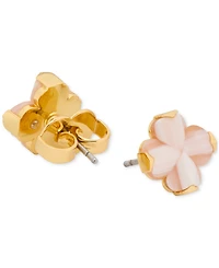 kate Spade new york Gold-Tone Flower Stud Earrings