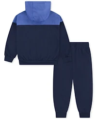 Nike Little Boys 2-Piecs Sportswear P.e. Blocked Pullover & Pant Set