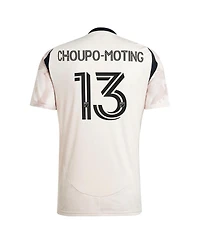 Adidas Men's Eric Maxim Choupo-Moting Tan New York Red Bulls 2025 Stone Kit Replica Player Jersey