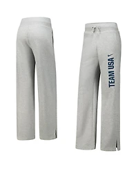 Nike Women's Gray Team Usa Phoenix Casual Fleece Pants
