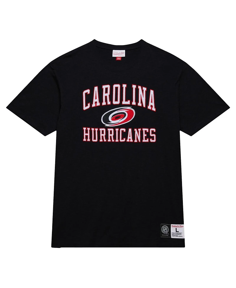 Mitchell & Ness Men's Black Carolina Hurricanes Legendary Slub T-Shirt