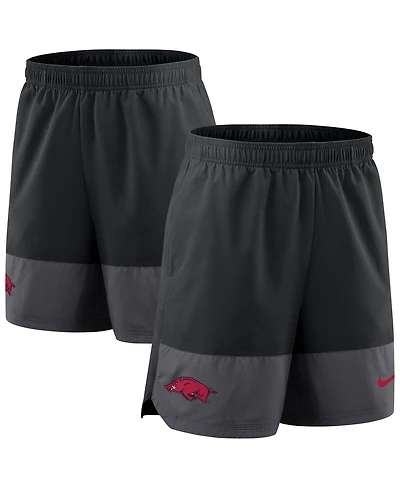 Nike Men's Black Arkansas Razorbacks 2025 Sideline Performance Shorts