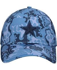 New Era Women's Navy Dallas Cowboys Trippy 9TWENTY Adjustable Hat