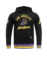 Pro Standard Men's Black Los Angeles Lakers 2024/25 City Edition Pullover Hoodie