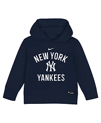 Nike Toddler 2-Piece Navy New York Yankees Club Fleece Pullover Hoodie and Sweatpants Set