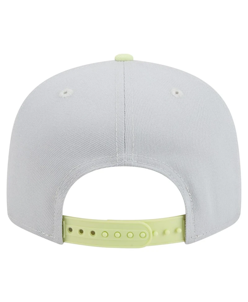 New Era Men's Gray New York Red Bulls Color Pack Two-Tone 9FIFTY Snapback Hat