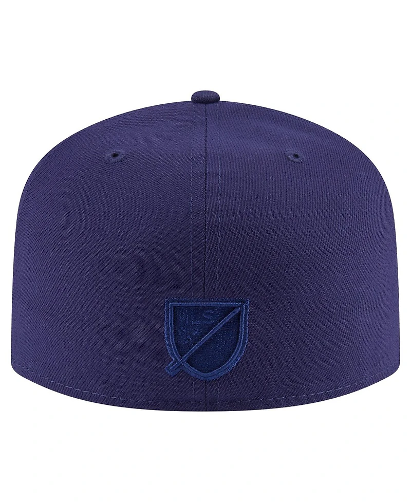 New Era Men's Navy Real Salt Lake Color Pack A-Frame 59FIFTY Fitted Hat