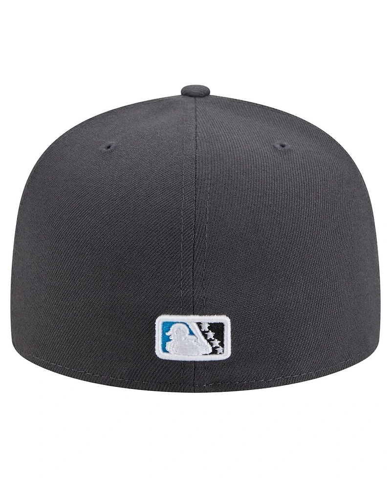 New Era Men's Gray Lake Elsinore Storm Copa de la Diversion 59FIFTY Fitted Hat