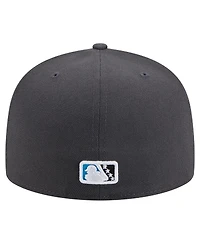 New Era Men's Gray Lake Elsinore Storm Copa de la Diversion 59FIFTY Fitted Hat