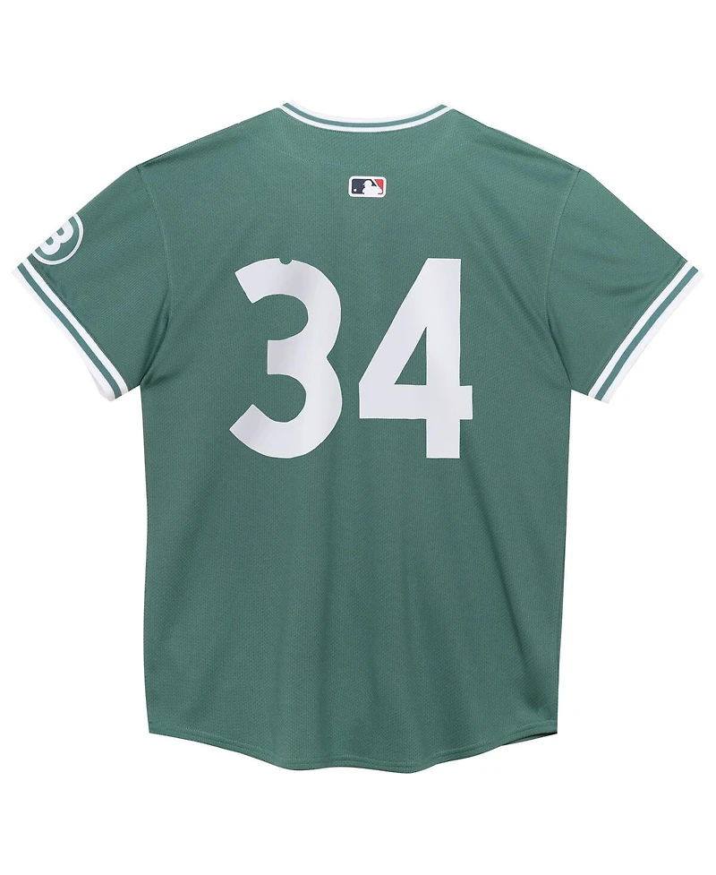 Nike Preschool David Ortiz Green Boston Red Sox 2025 City Connect Limited Retired Player Jersey