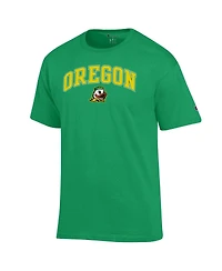 Champion Men's Green Oregon Ducks Arch Over Logo T-Shirt