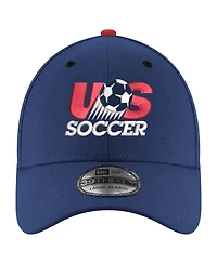 New Era Men's Navy Usmnt 1986 Retro 39THIRTY Flex Hat