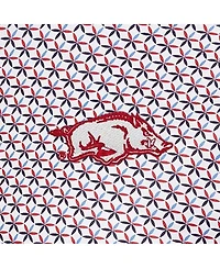 Antigua Men's White Arkansas Razorbacks Star Polo Shirt