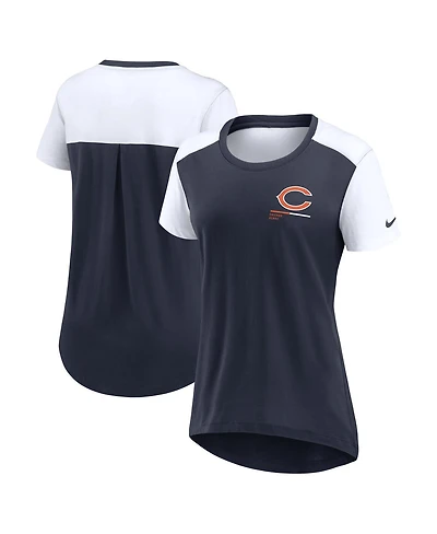 Nike Women's Navy Chicago Bears Performance Fashion T-Shirt