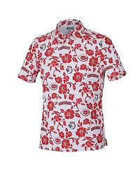Reyn Spooner Men's White Cincinnati Reds Pua Performance Polo Shirt
