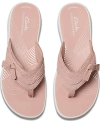 Clarks Women's Cloudsteppers Breeze Dalia Rip Tape Sandals