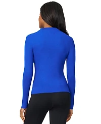 Melissa Paige Women's Mock-Neck Rib-Knit Sweater