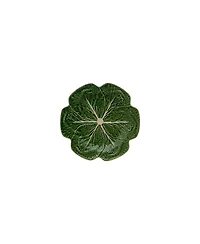 Bordallo Pinheiro Cabbage Dinner Plates, Set of 4