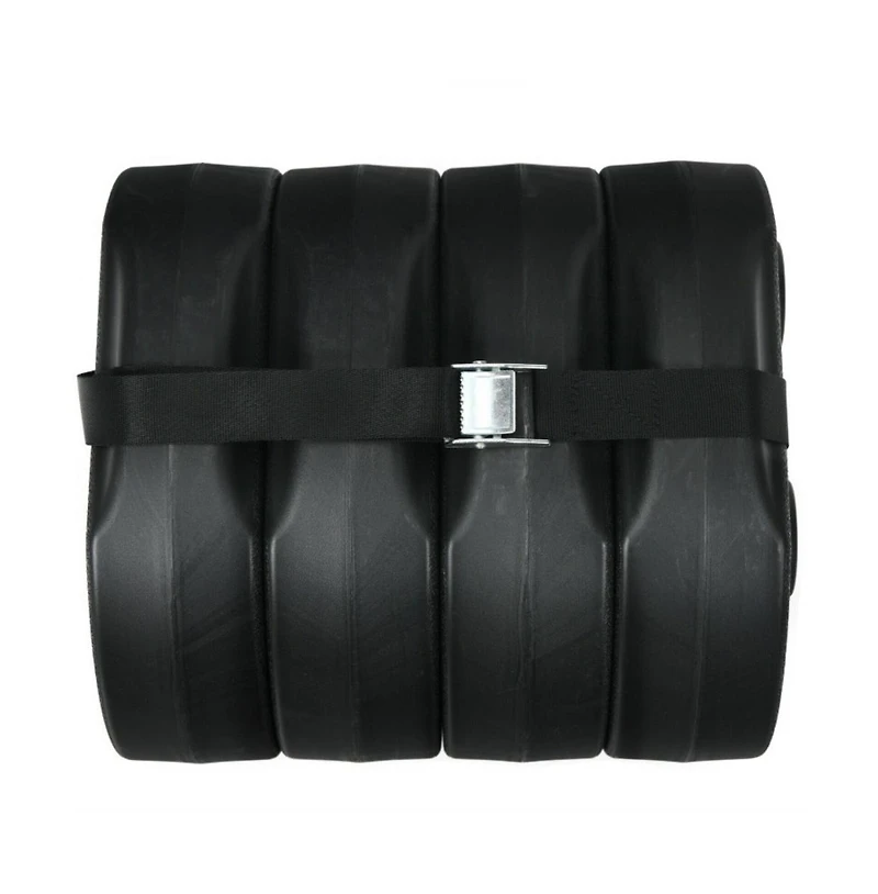 4 Pieces 20Lbs Water Filled Weight Plates for Shade Umbrella