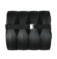 4 Pieces 20Lbs Water Filled Weight Plates for Shade Umbrella