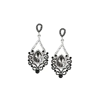 Sohi Women's Dazzling Drop Earrings