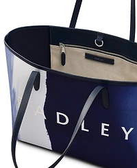 Radley London Southwell Gardens Stripe Open Top Tote Bag