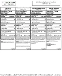 Alder Creek Gift Baskets with Sympathy Serenity Tea Crate, 6 Pieces