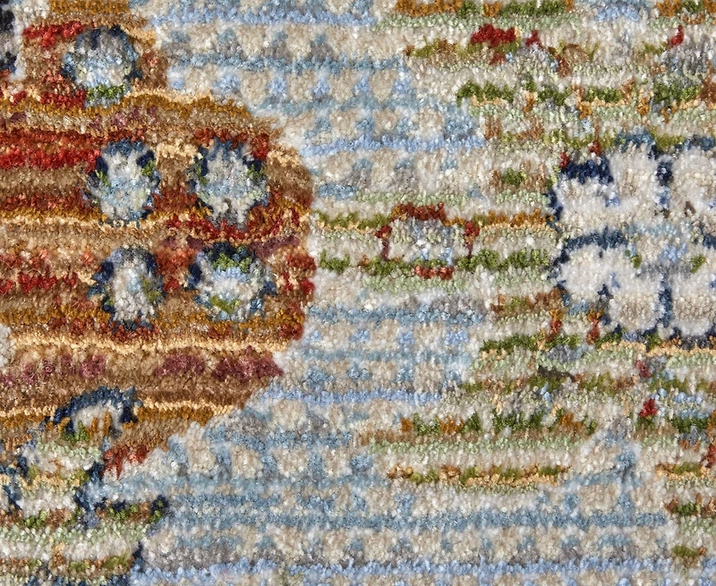 Feizy Melrose 39P4F 2'6"x7'3" Runner Area Rug