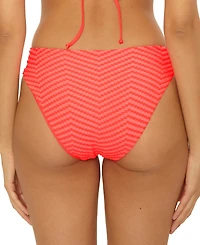 Becca Women's Connect Corset Lace-Up Hipster Bikini Bottoms