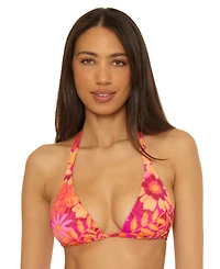 Becca Women's Copacabana Reversible Triangle Bikini Top