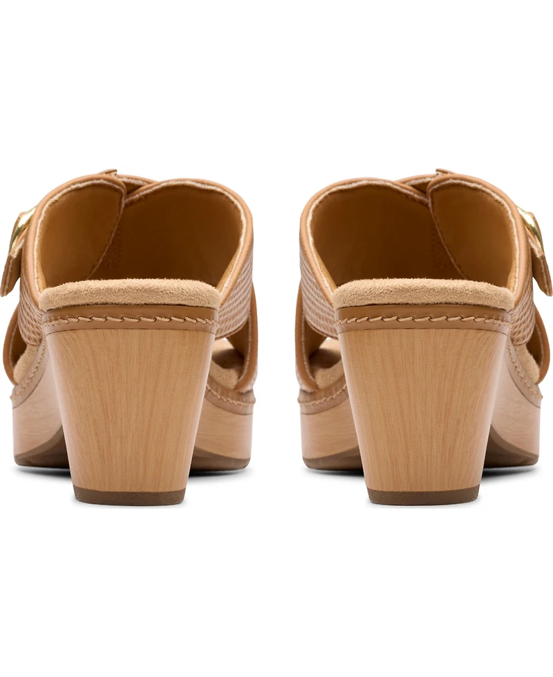 Clarks Collection Women's Seannah Nora Wedge Sandals