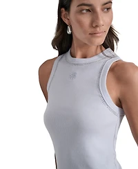 Dkny Jeans Women's Studded Crewneck Tank