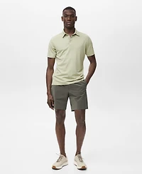 Mango Men's Coolmax Slim-Fit Polo Shirt