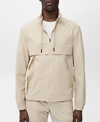 Mango Men's Water-Repellent Coolmax Jacket
