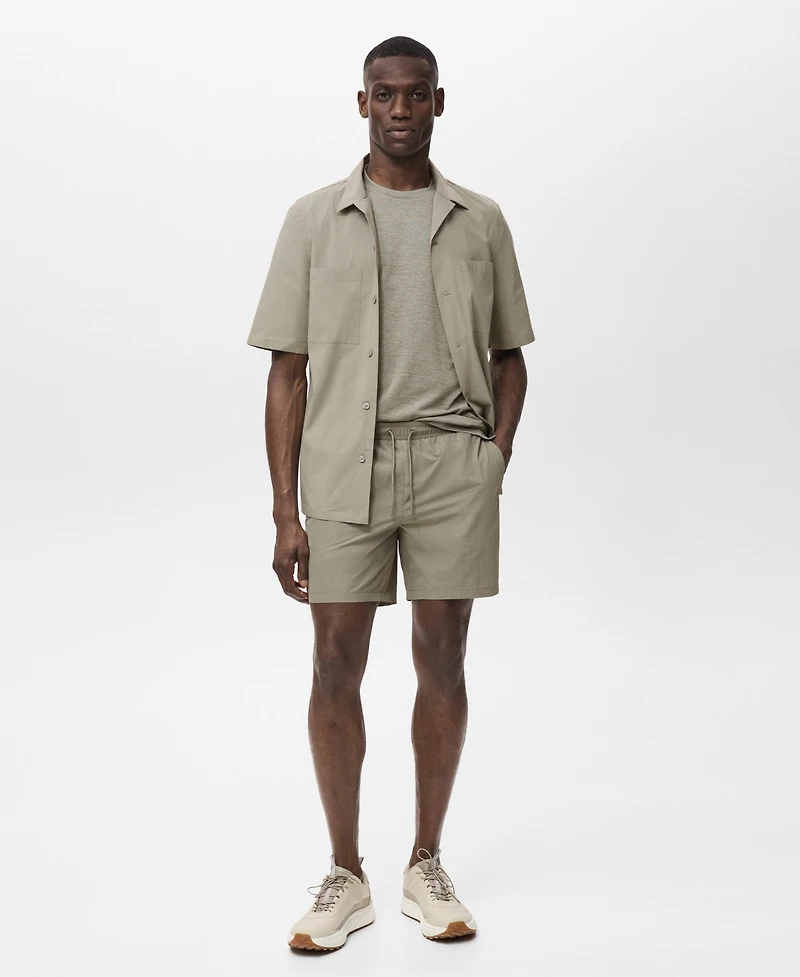 Mango Men's Zip Pockets Swimsuit