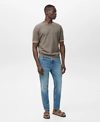 Mango Men's Ben Tapered Fit Jeans