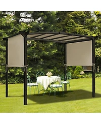 Outdoor Canopy Shade Cover with Copper Grommets & 4 Straps