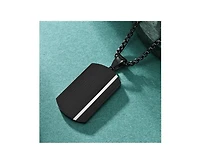 Anna Zuckerman El Camino Dog Tag Necklace