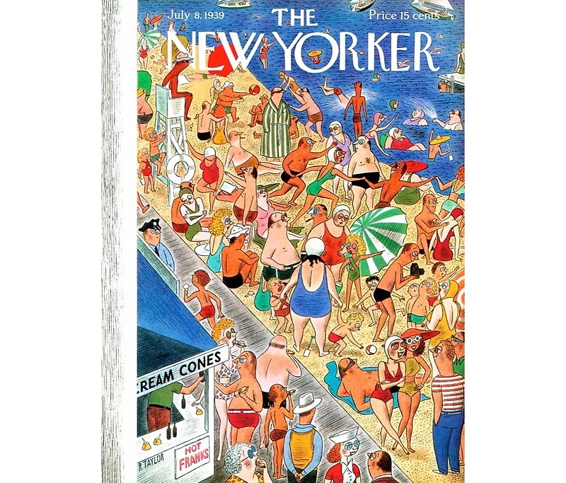 New York Puzzle Company Beachgoing 1000 Piece Puzzle