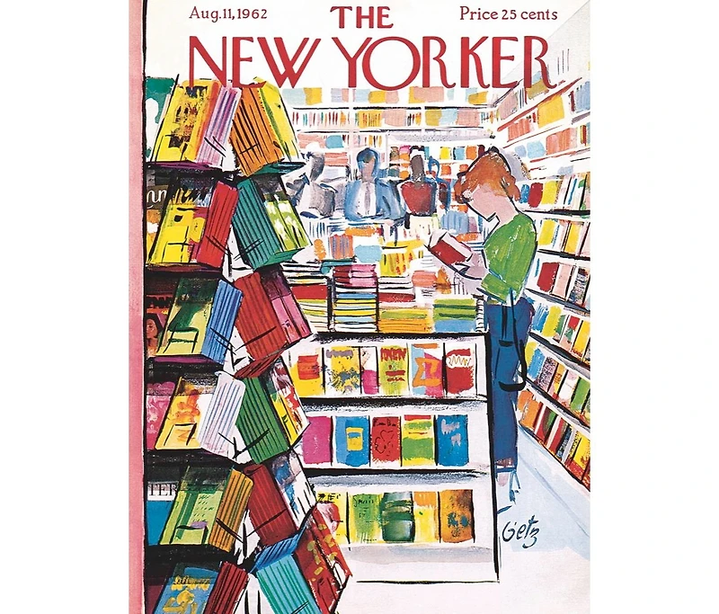 New York Puzzle Company The Bookstore 1000 Piece Puzzle