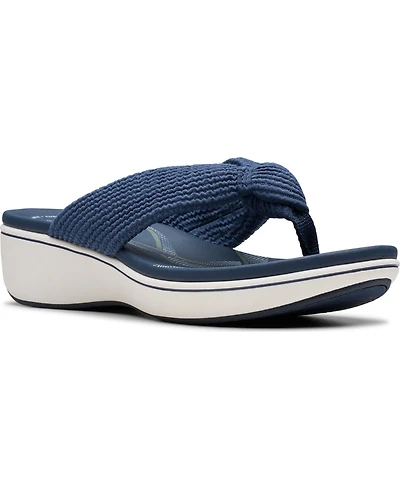 Clarks Cloudsteppers Women's Breeze Rae Erin Slip-On Flat Sandals