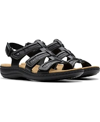 Clarks Women's Collection Laurieann Ivy Rip Tape Sandals