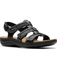 Clarks Women's Collection Laurieann Ivy Rip Tape Sandals